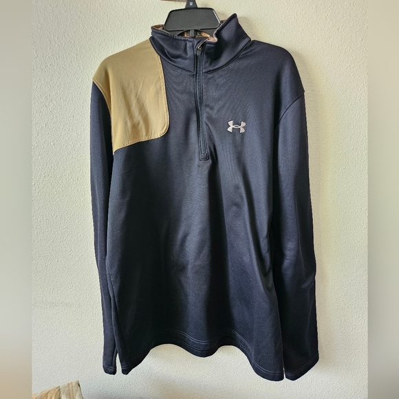 Under Armour Men's 1/4 Zip Borderland Jacket Polyester Pullover Size XL arge. - Picture 5 of 15